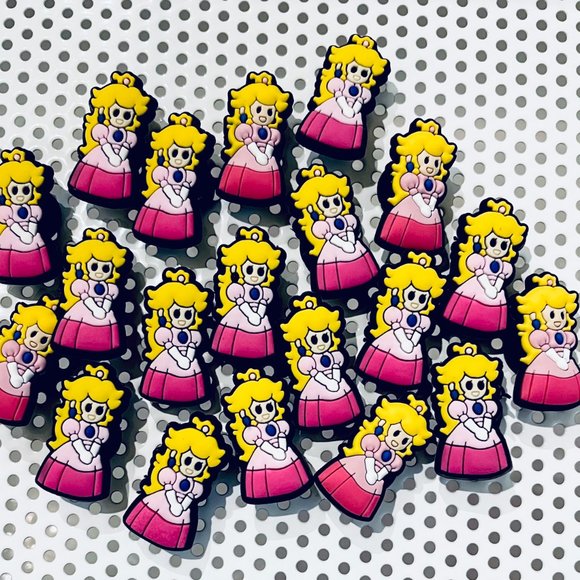 Lot of 20 Super Mario Shoe Charms + FREE Gift w/ALL orders(HYB018-08) - Picture 1 of 2